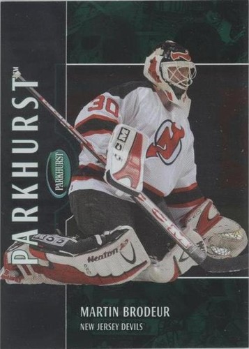 2002-03 In the Game Parkhurst - Martin Brodeur #96