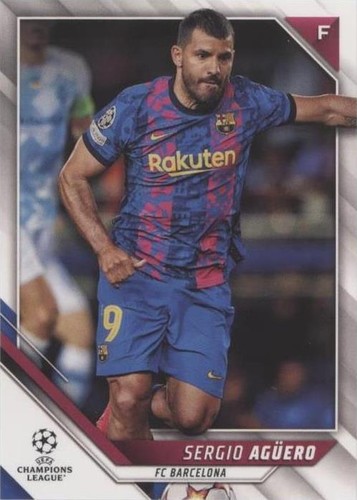 2021-22 Topps UCL Collection Sergio Aguero #187