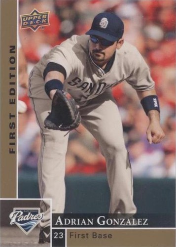 2009 Upper Deck First Edition - Adrian Gonzalez #242