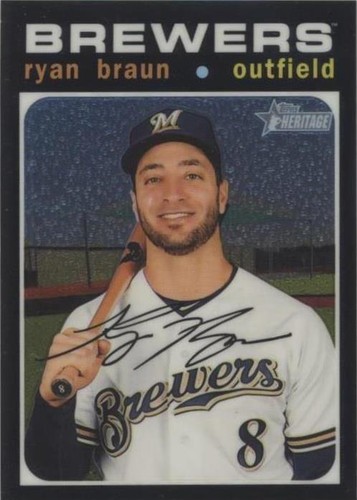 2020 Topps Heritage - Ryan Braun #THC-321