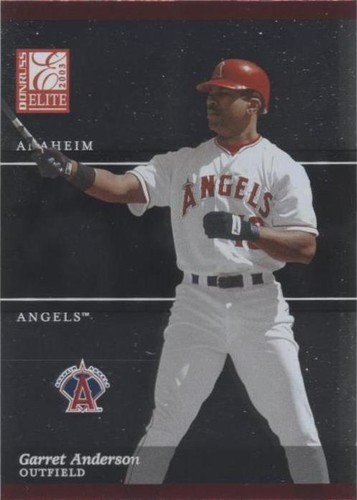 2003 Donruss Elite - Garret Anderson #3