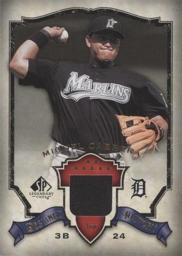 2008 SP Legendary Cuts - Miguel Cabrera #DH-MC
