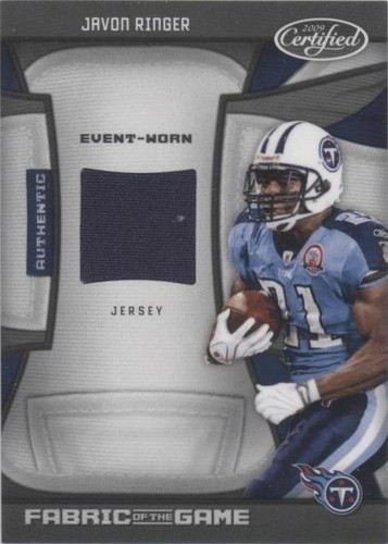 2009 Certified Javon Ringer #19