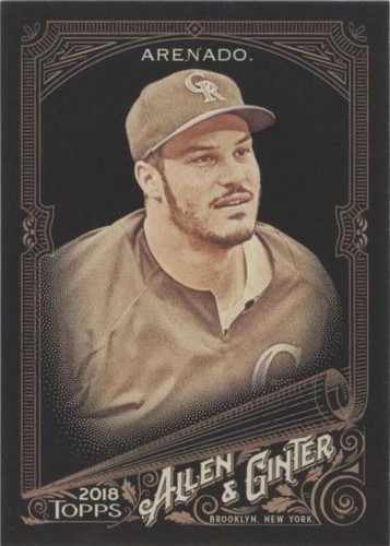 2018 Topps Allen & Ginter's X - Nolan Arenado #173