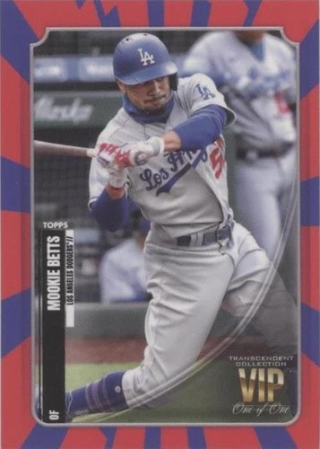 2021 Topps Transcendent Collection VIP Party - Mookie Betts #VIP-43