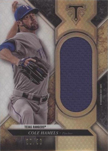 2017 Topps Triple Threads - Cole Hamels #SJR-CH
