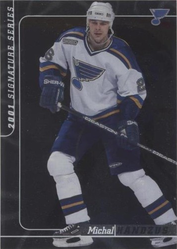 2000-01 In the Game Be A Player Signature Series - Michal Handzus #39