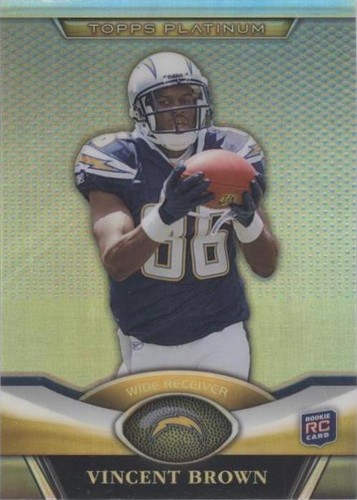 2011 Topps Platinum Vincent Brown #101