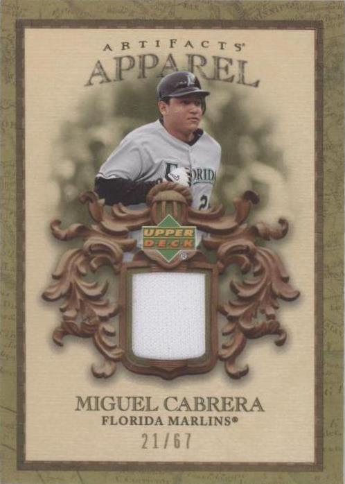 2007 Upper Deck Artifacts - Miguel Cabrera #MLB-MC