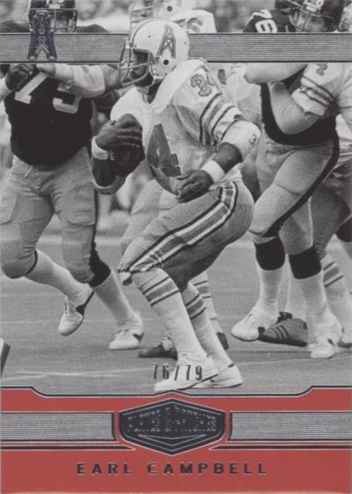 2016 Panini Plates & Patches Earl Campbell #143