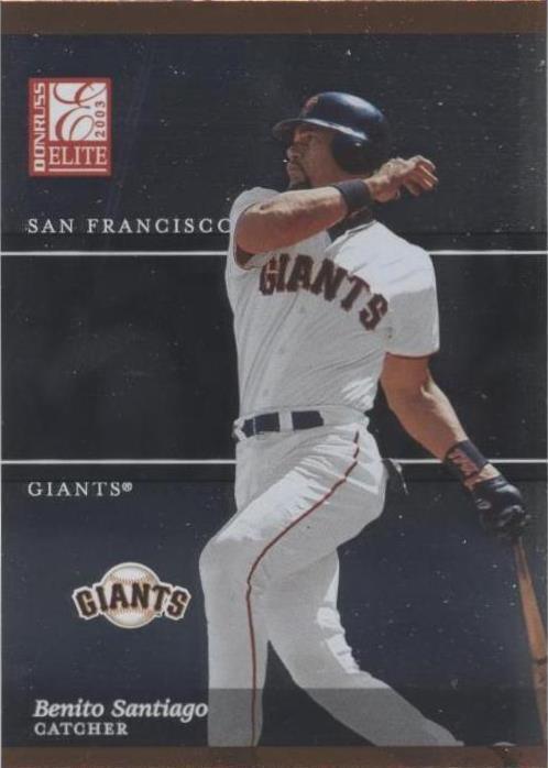 Donruss Elite 2003 - Benito Santiago #155