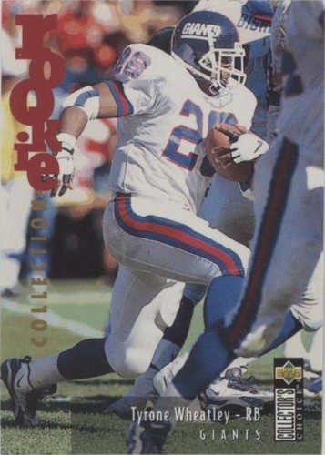1995 Upper Deck Collector's Choice Update Tyrone Wheatley #U43