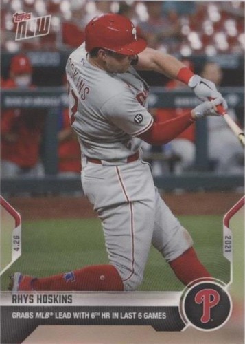 2021 Topps Now - Rhys Hoskins #135