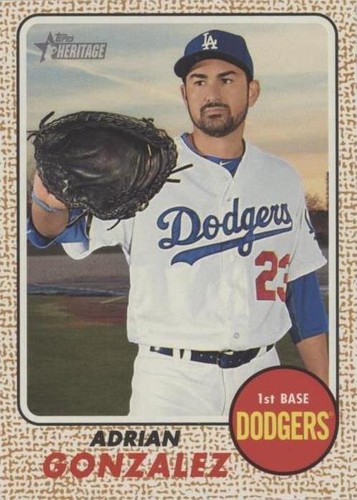 2017 Topps Heritage - Adrian Gonzalez #79