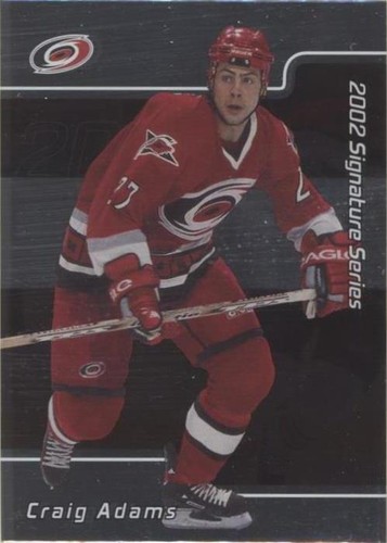 2001-02 In the Game Be A Player Signature Series - Craig Adams #033