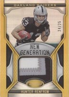 2019 Panini Certified Hunter Renfrow #NG-HR