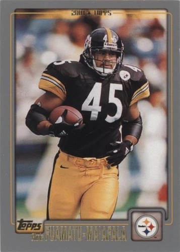 2001 Topps Chris Fuamatu-Ma'afala #261