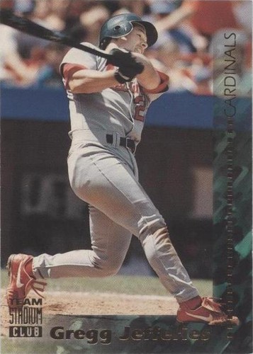 1994 Topps Team Stadium Club - Gregg Jefferies #317