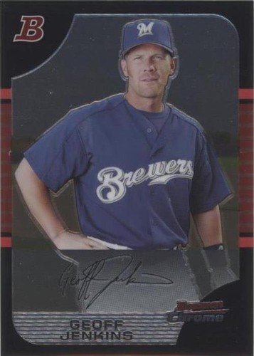 2005 Bowman Chrome - Geoff Jenkins #96