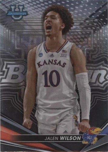 2022-23 Bowman University Best - Jalen Wilson #80
