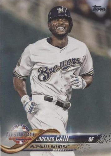 2018 Topps Update Series - Lorenzo Cain #US186