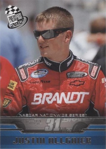 2012 Press Pass - Justin Allgaier #37