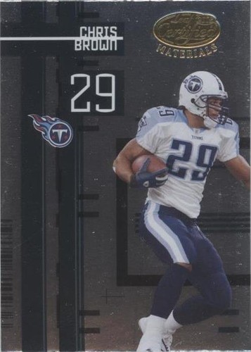 2005 Leaf Certified Materials Chris Brown #113