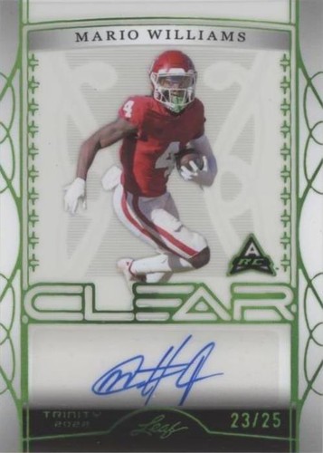 2022 Leaf Trinity Mario Williams #CA-MW1