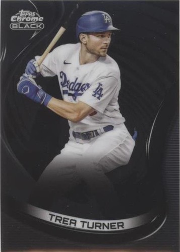 2023 Topps Chrome Black Trea Turner Auto | eBay