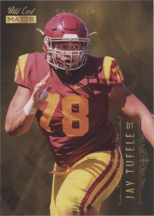 2021 Wild Card MATTE Jay Tufele #MBC-57