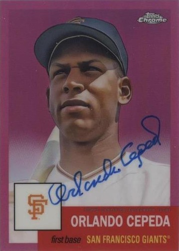 2022 Topps Chrome Platinum Anniversary - Orlando Cepeda #CPA-OC