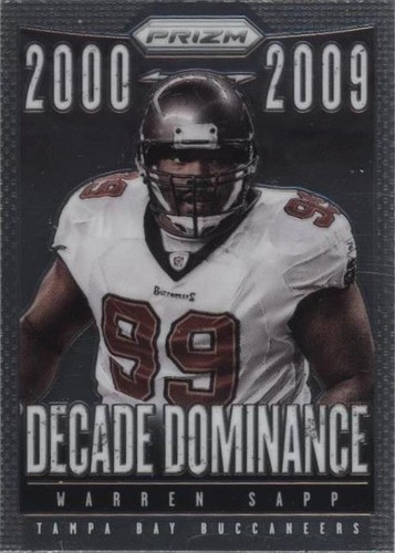 2013 Panini Prizm Warren Sapp #25