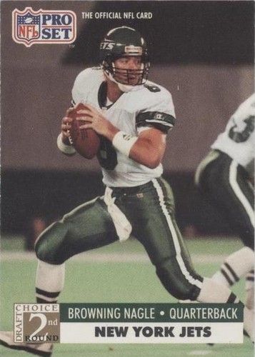 1991 Pro Set Browning Nagle #763