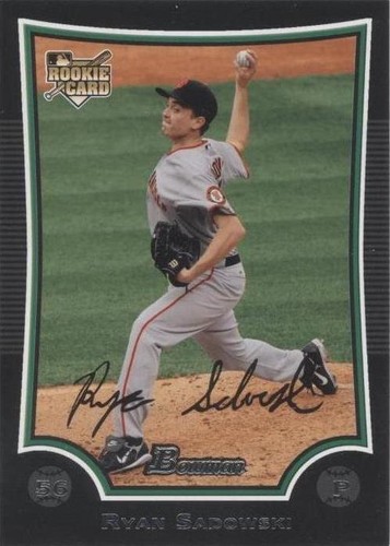 2009 Bowman Draft Picks & Prospects - Ryan Sadowski #BDP39
