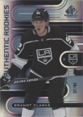 2022-23 Upper Deck SP Game Used - Brandt Clarke #196