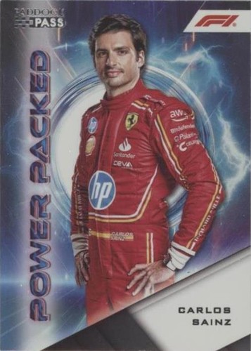 2024 Topps Paddock Pass Formula 1 - Carlos Sainz #PP-4