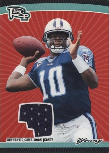 2008 Topps Rookie Progression Vince Young #PSR-VY