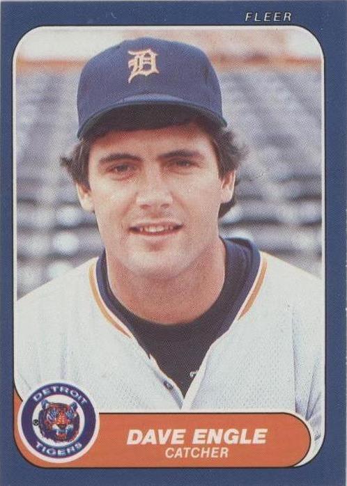 1986 Fleer Update - Dave Engle #U-39