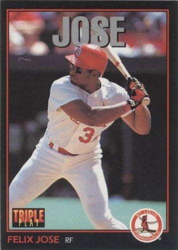 1993 Triple Play - Felix Jose #114