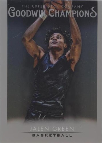 2021 Upper Deck Goodwin Champions - Jalen Green #40