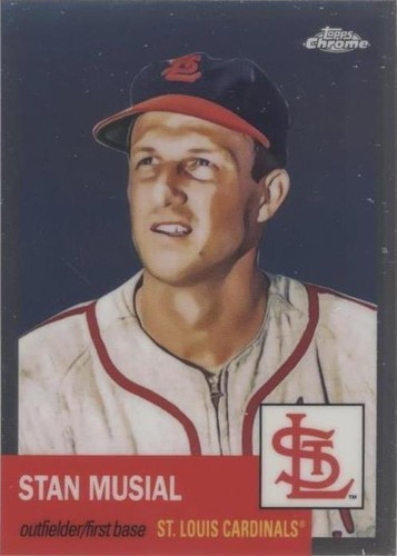 2022 Topps Chrome Platinum Anniversary - Stan Musial #9