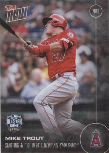 2016 Topps Now - Mike Trout #227