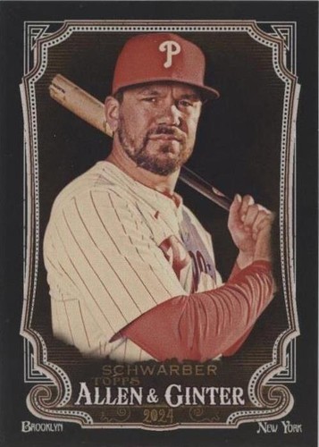 2024 Topps Allen & Ginter X - Kyle Schwarber #306