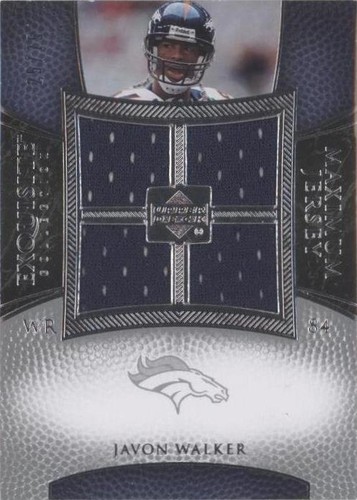 2007 Upper Deck Exquisite Collection Javon Walker #XXL-JW