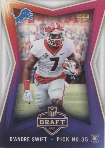 2020 Panini Instant NFL D'Andre Swift #8