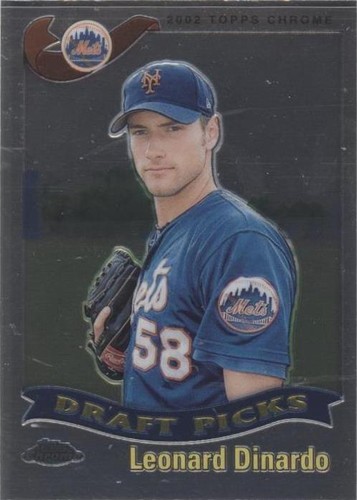 2002 Topps Chrome - Lenny DiNardo #691