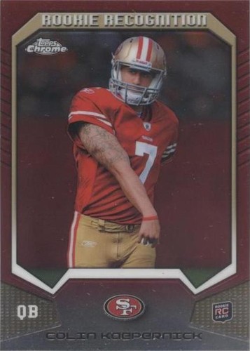2011 Topps Chrome Colin Kaepernick #RR-CK