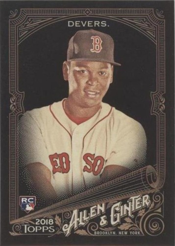 2018 Topps Allen & Ginter's X - Rafael Devers #216
