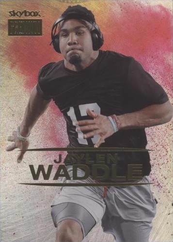 2021 Skybox Metal Universe Champions Jaylen Waddle #S-46