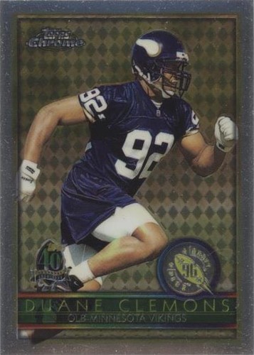 1996 Topps Chrome Duane Clemons #158